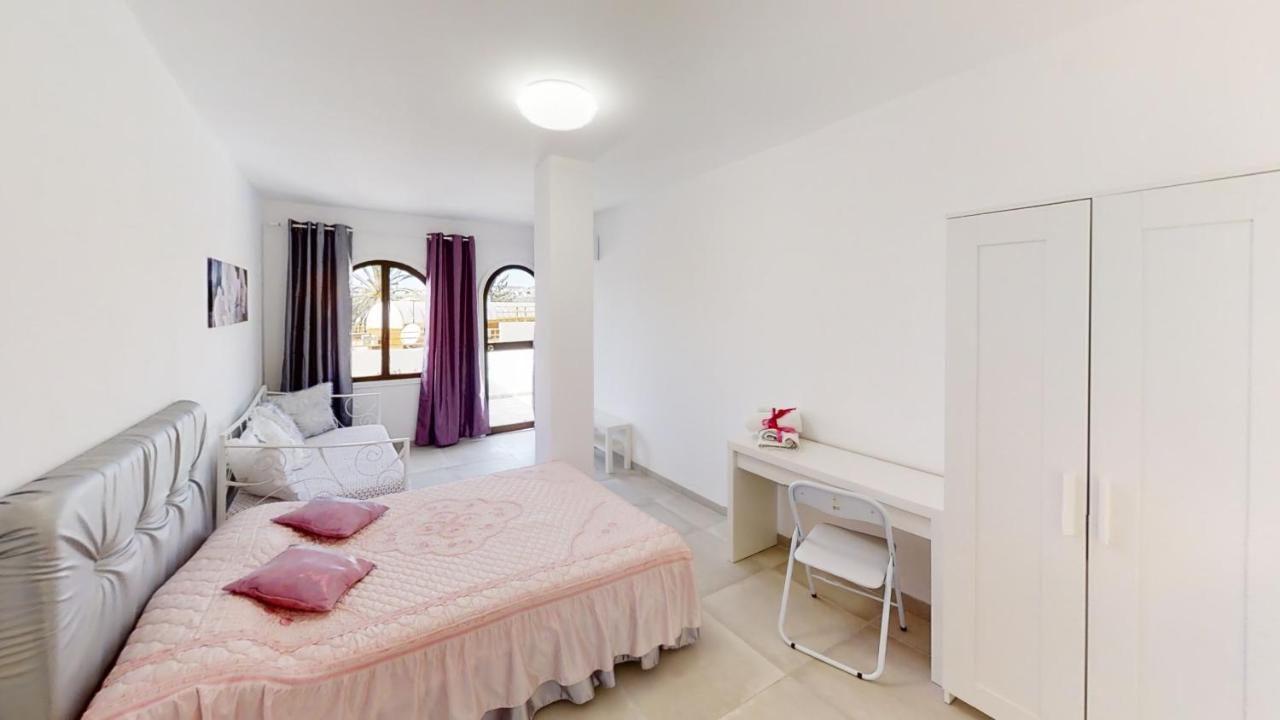 Vv Las Buganvillas Maspalomas - Cocina Y Habitaciones Con Banos Privados Exterior foto
